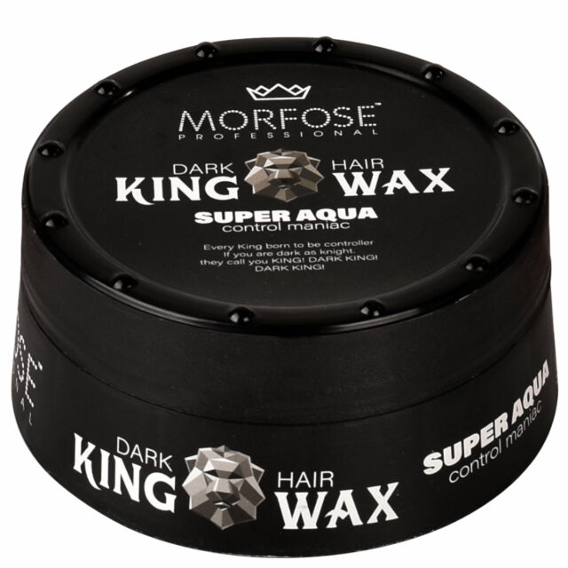 Morfose King Wax Dark Hair Super Strong Aqua • DISProm