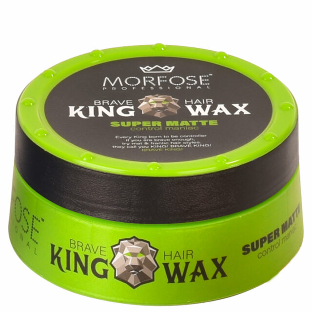 Morfose King Wax Brave Hair Super Strong Matte • DISProm